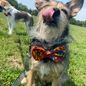 Comic book inspired bow tie