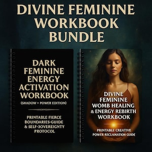 Arbetsbok för feminin kraft, livmoderläkning, skuggarbete (PDF)