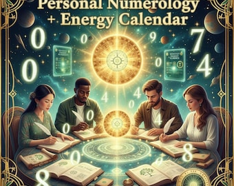 2026 Numerology and Energy Calendar | Personalized Yearly Forecast (PDF)