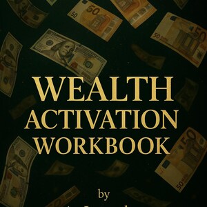 Wealth Activation Workbook | Money Mindset Journal | Law of Attraction Planner | Manifest Abundance | Financial Freedom PDF