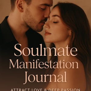 Soulmate Manifestation Journal | Attract Love & Relationship | Law of Attraction Love Workbook | Printable Love Manifestation PDF