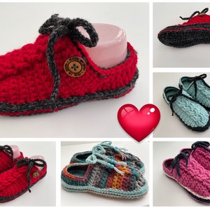 Crochet pattern shoes women/ crochet pattern slipper/clogs/shoes with braid 3 sizes for adult, DIY