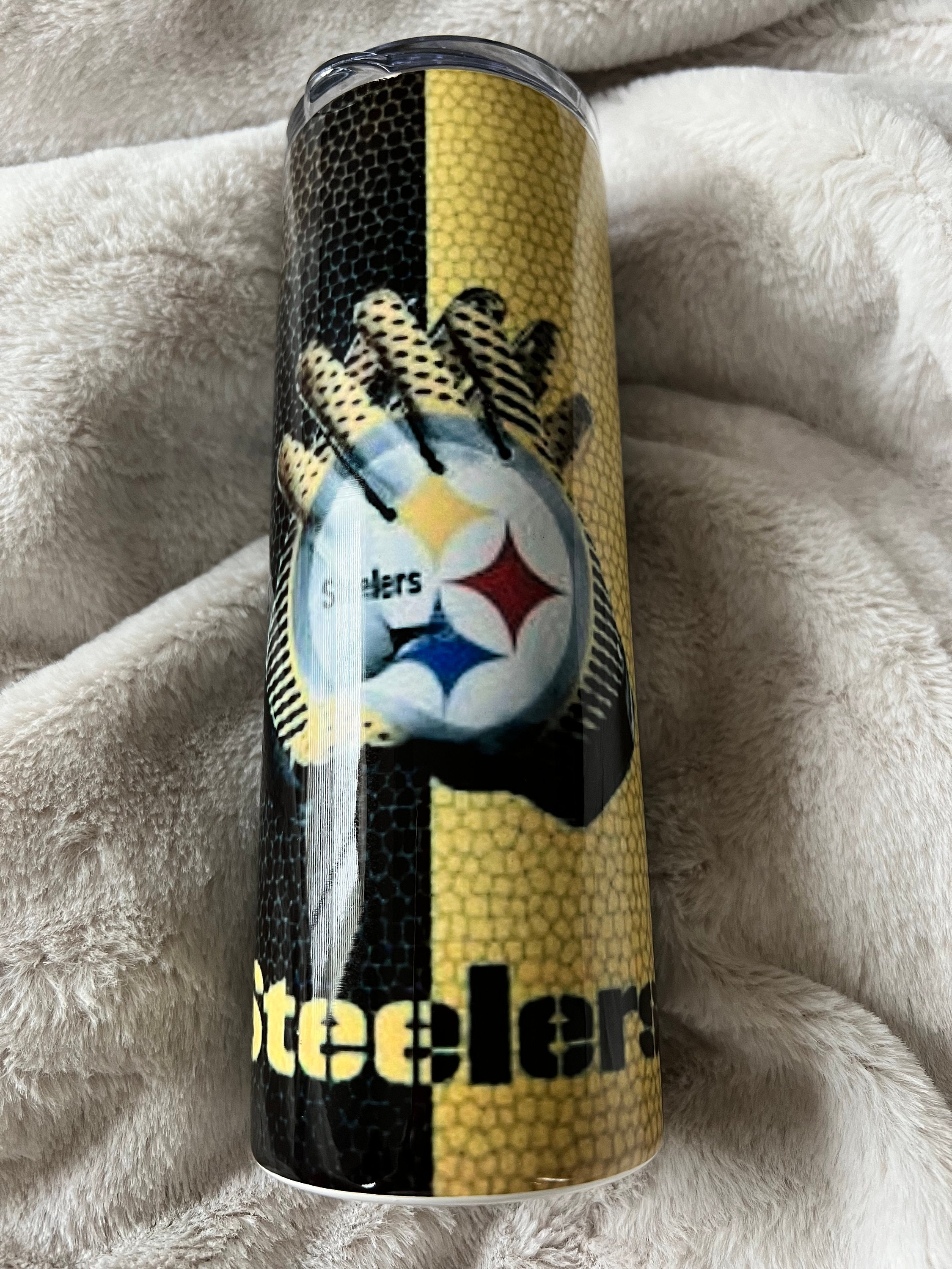 Pittsburgh Steelers (Set of 2) Vinyl Decal for Yeti Cup NFL Car