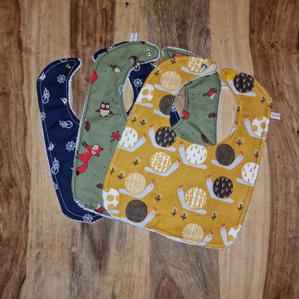 Baby Bib | Toddler Bib | Dribble Bib | Bib | New Baby | Baby Gift | Baby Shower Gift | Absorbent | Toddler Bib | 0-3 Years | 100% Cotton |