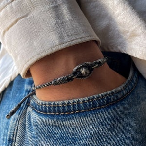 Handmade Sterling Silver Celtic Knot Bracelet: Braided Weave Jewelry