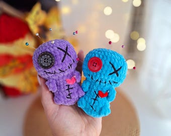 Crochet Voodoo Doll Pattern: Plush Halloween Amigurumi (PDF Pattern)