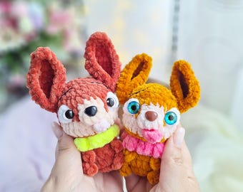 Crochet Plush Chihuahua Pattern: Amigurumi Dog (PDF Download)