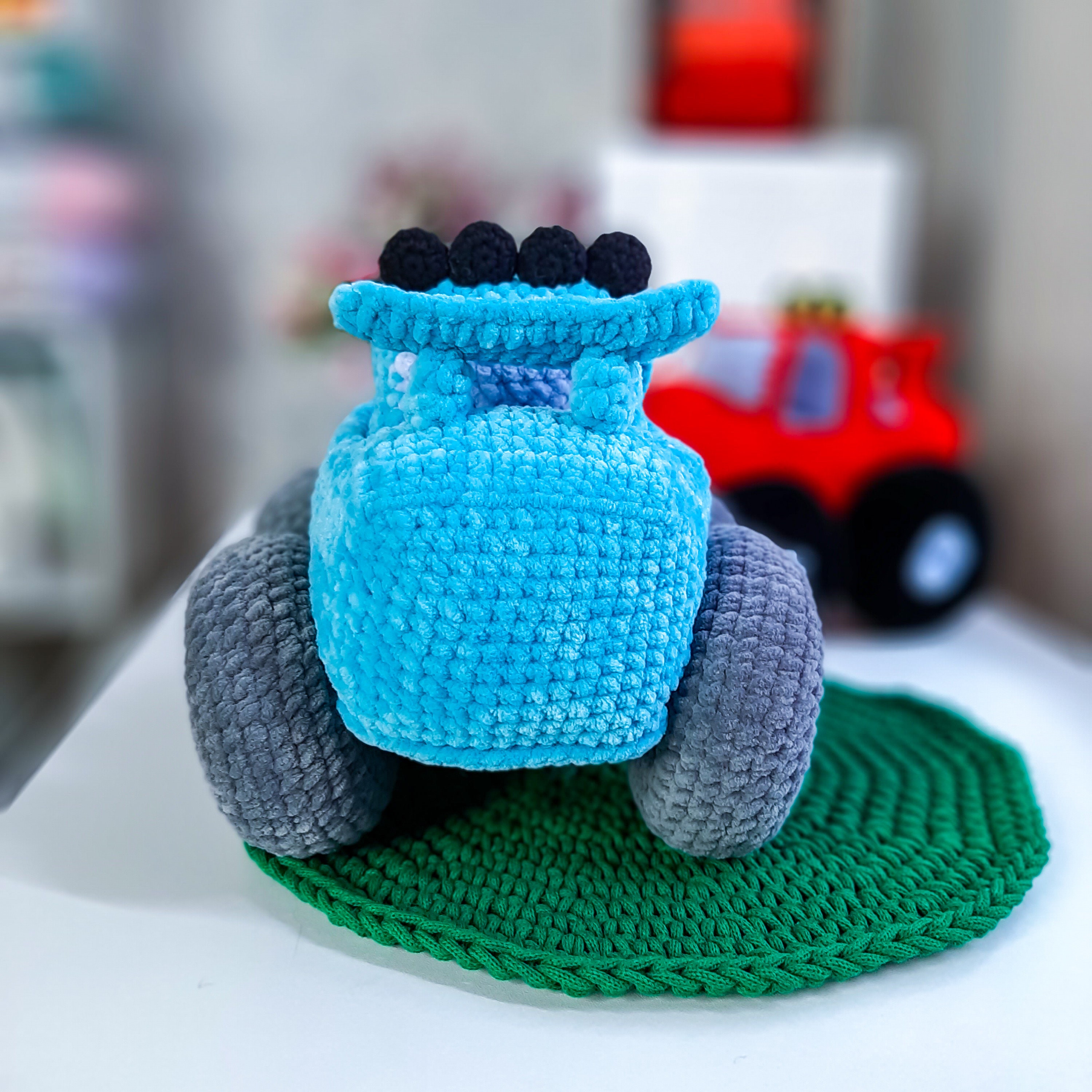 Crochet Pattern PDF Plush Toy Car Jeep Baby Crochet Pattern Etsy
