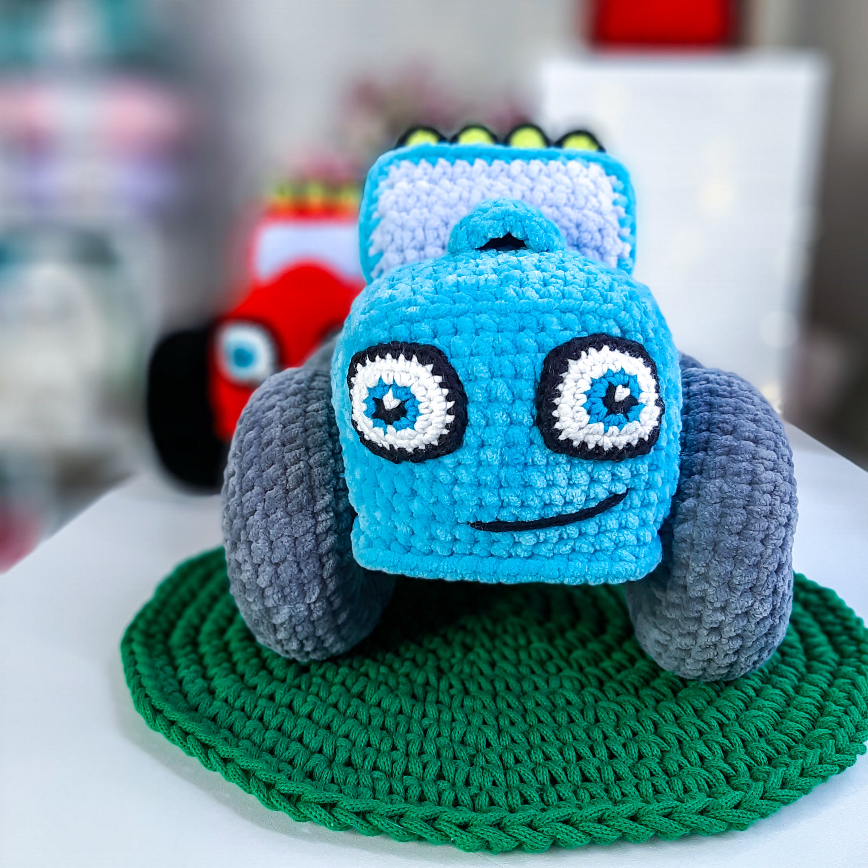 Crochet Pattern PDF Plush Toy Car Jeep Baby Crochet Pattern Etsy