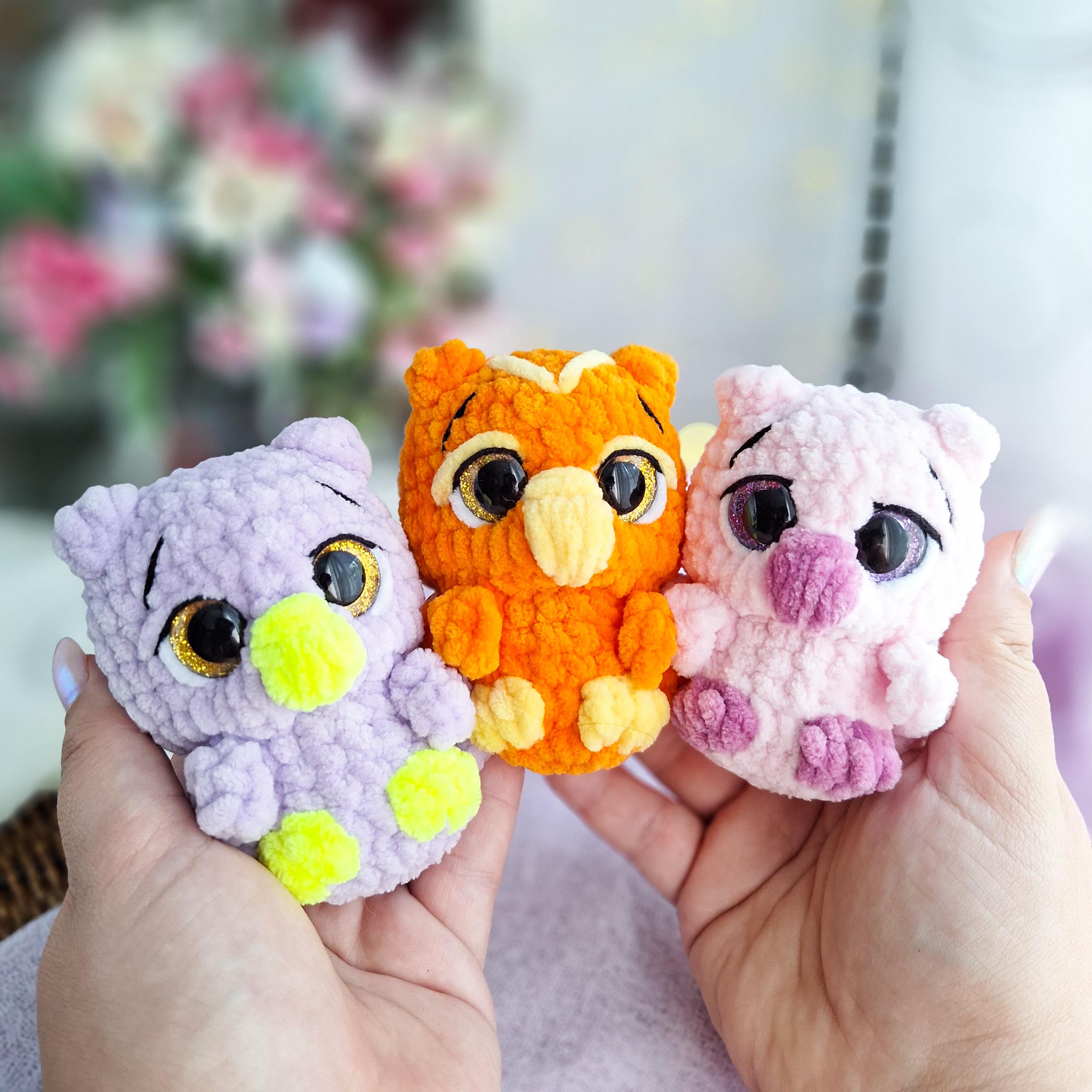 30 Crochet Owl Patterns: Creative, Delightful, and Adorable Finds 25 No-Sew Plush Owl Crochet Pattern