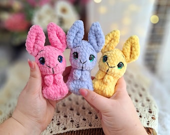Crochet Plush Bunny Pattern: Easter Amigurumi Rabbit (PDF Pattern)