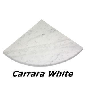 Shower Shelf Kit - GoShelf Systems - Carrara White