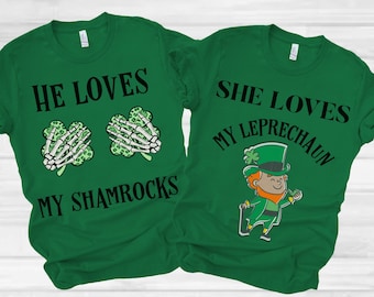 Couples T-Shirts, St Patricks Day Tshirt, St Patrick's Day Funny T, Couples St Patrick's Day Shirt, St Pattys Day, Couples Matching Shirts