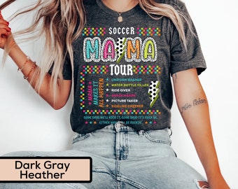 Soccer Mom Shirt, Dalmatian Dot Soccer Mom T Shirt, Funny Soccer Mom Gifts, Soccer Mama Tee, Mama Motherhood Soccer Shirt, Retro Mama Tour