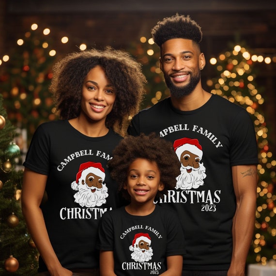 Black santa pjs hotsell
