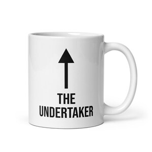 Taza de funerario, tazas de café con refranes, taza del empresario de pompas fúnebres, regalo de agradecimiento, taza de trabajo, taza de la WWE, taza de carrera, taza de flecha, regalo de trabajo