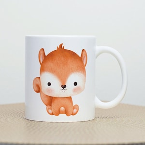 Squirrel Mug, Cute Animal Mugs UK