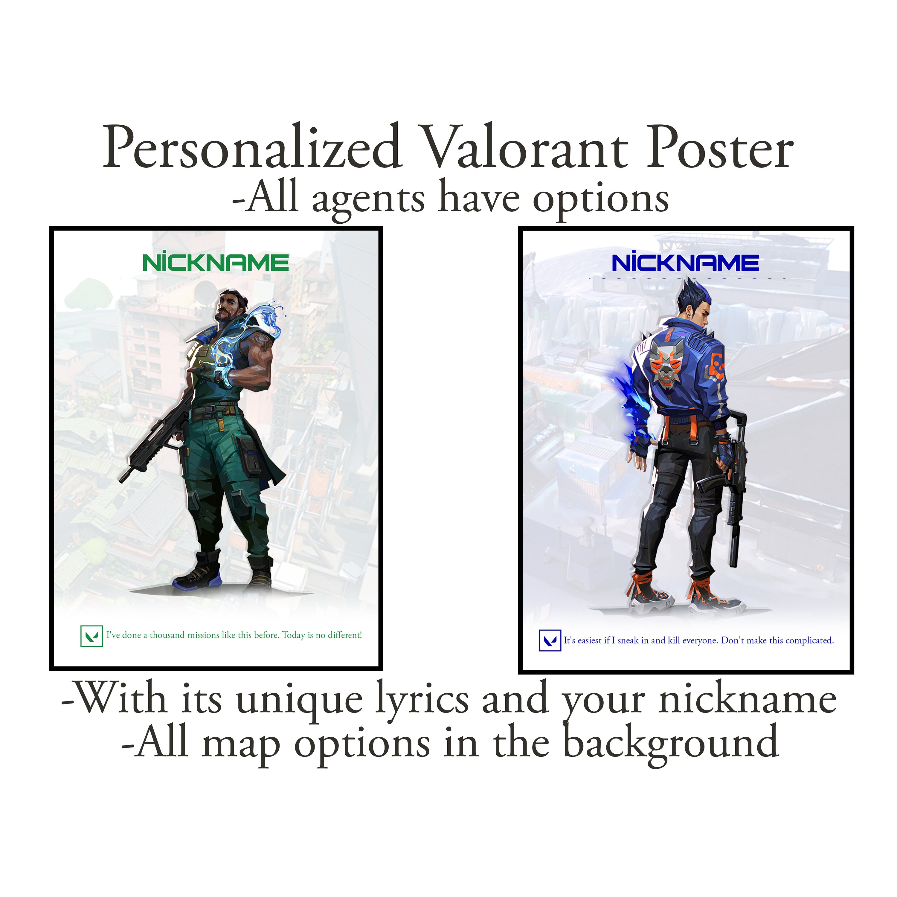 Valorant Agent Id Cards