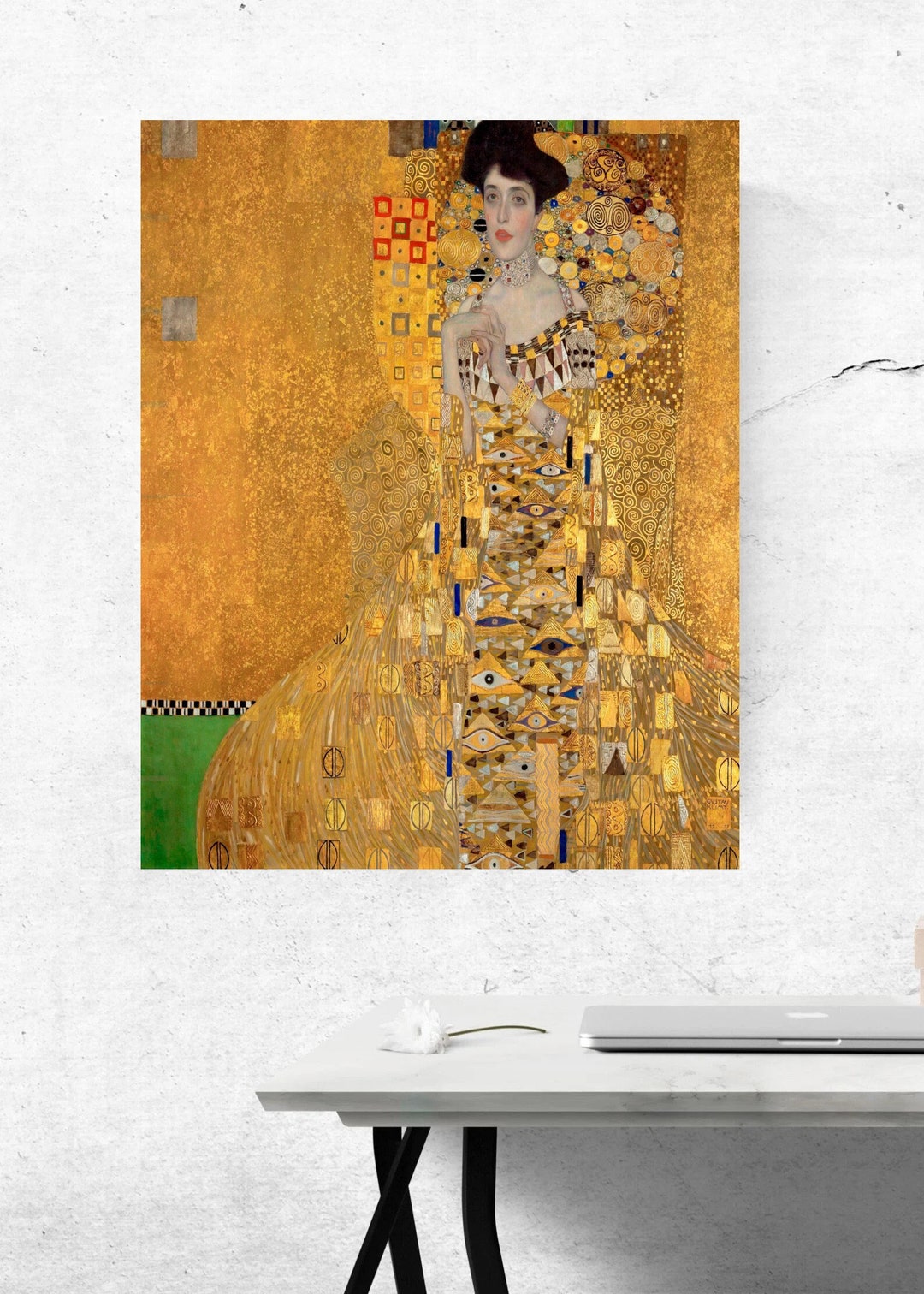 Portrait of Adele Bloch-bauer I Gustav Klimt NY Printable Poster Home ...