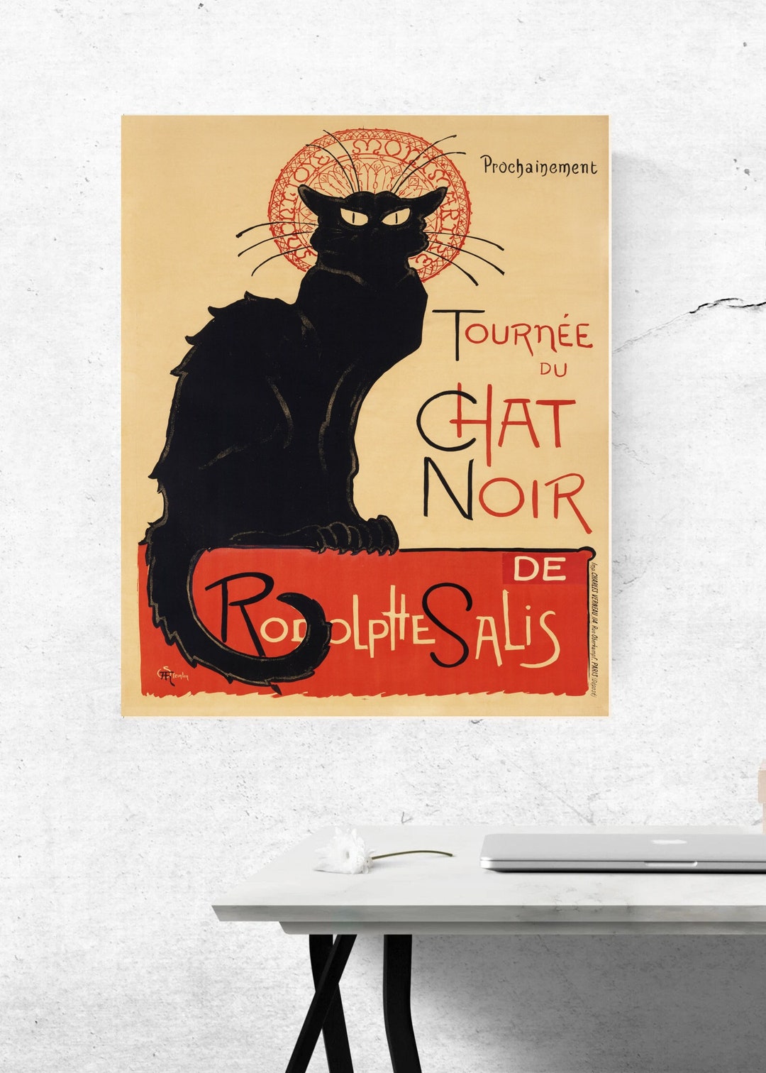 Distributeur de serviettes TOURNÉE DU CHAT NOIR de Rodolphe Salis déco