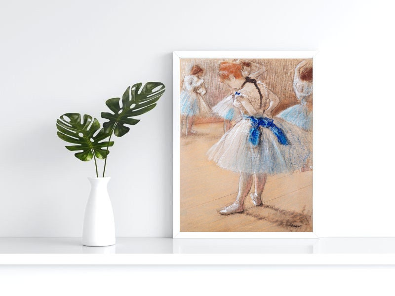Dancer Edgar Degas Met NY Impressionist Printable Poster - Etsy