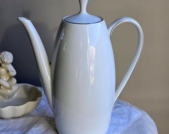 Arzberg 2025 Coffee Pot – Henry Löffelhardt Design, Mid-Century German Porcelain Icon, Award-Winning 1957 MCM Classic