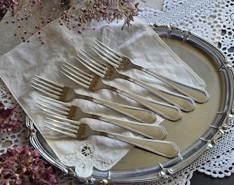 Vintage Forks Pinti Italy Pintinox Stainless 18/10, Flatware