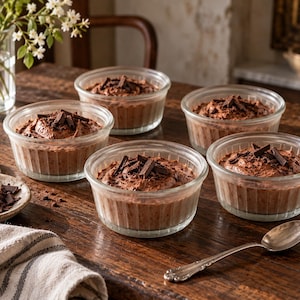 Dessert glasschalen