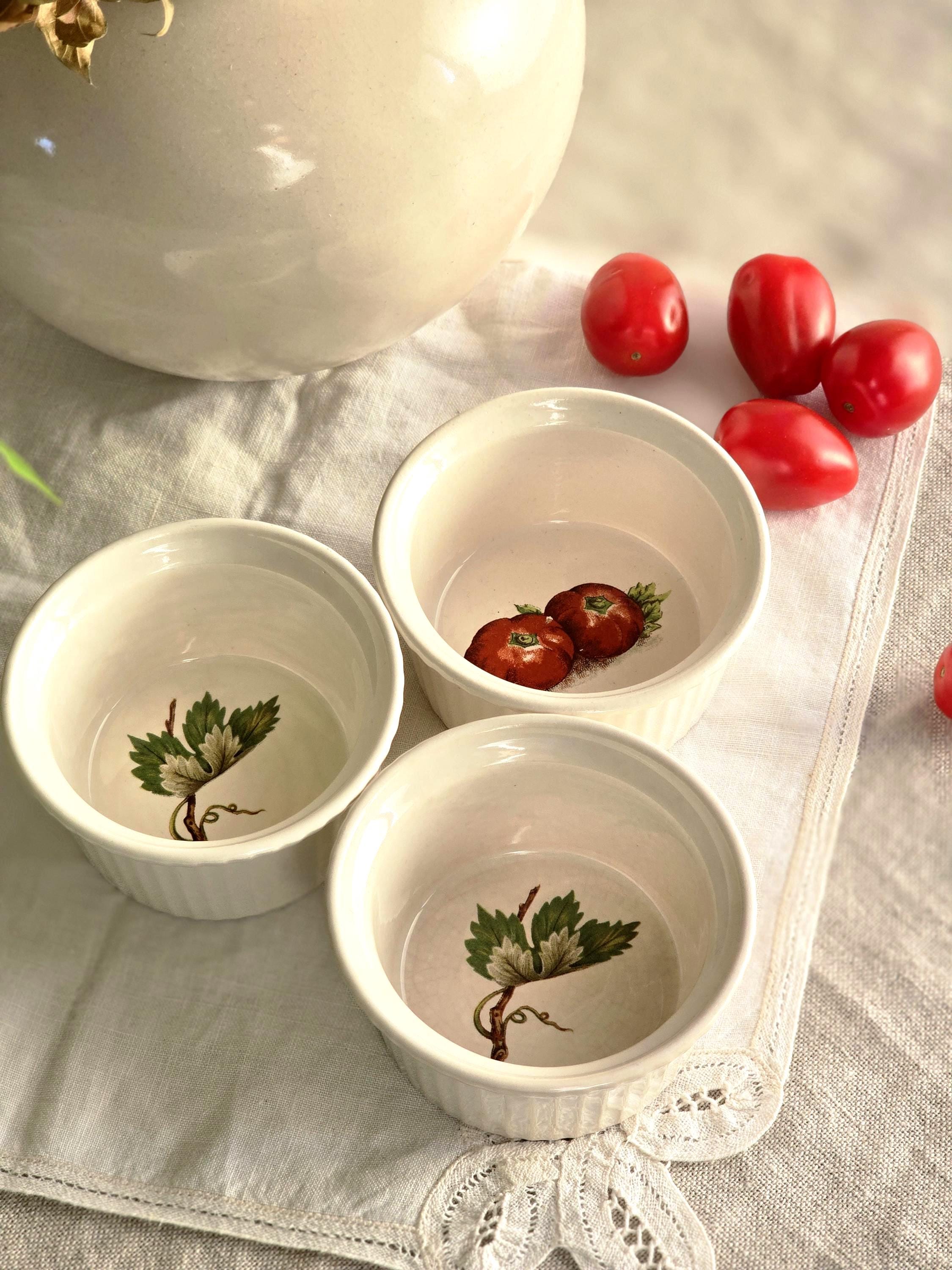 Set Di 2 Ciotole Nordic Ware Per Zuppa O Insalata, Bianco, 15 Cm, Microonde E Lavastoviglie - Stoviglie Moderne E Impilabili