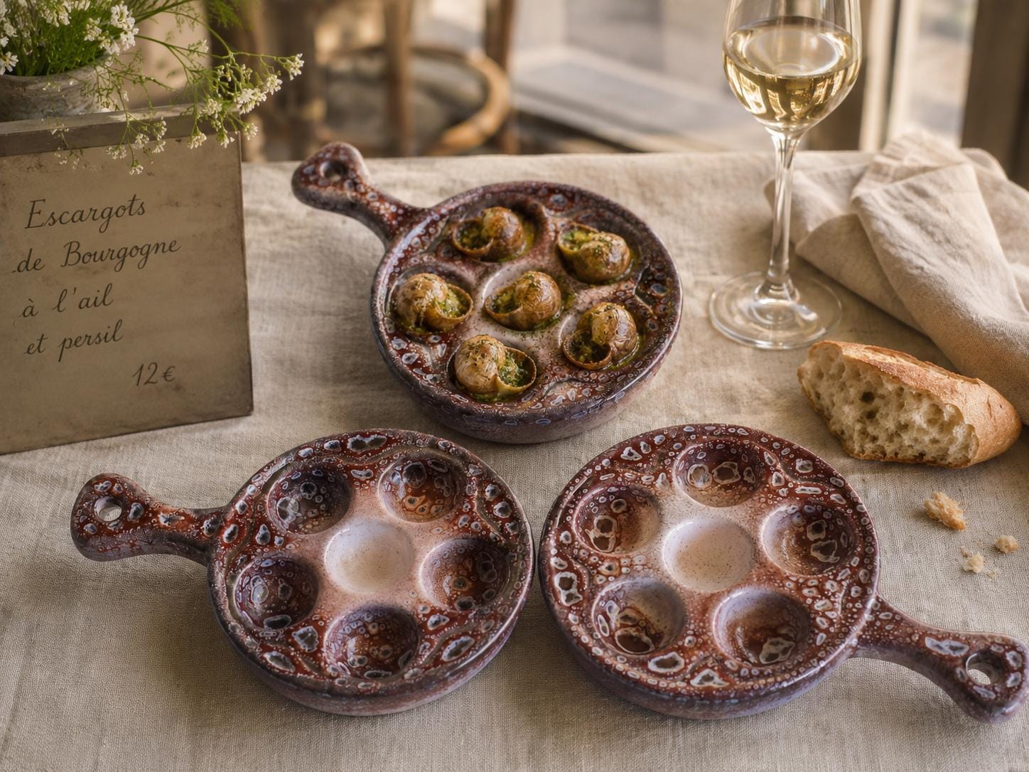 Vintage french bistro plates - Etsy 日本