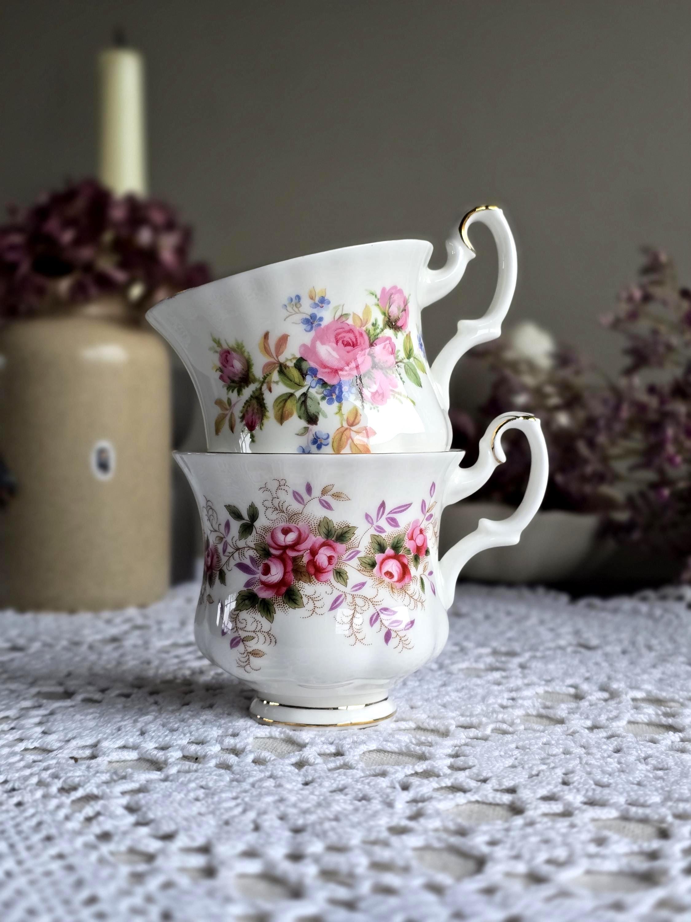 Royal albert moss rose teacup - Etsy 日本