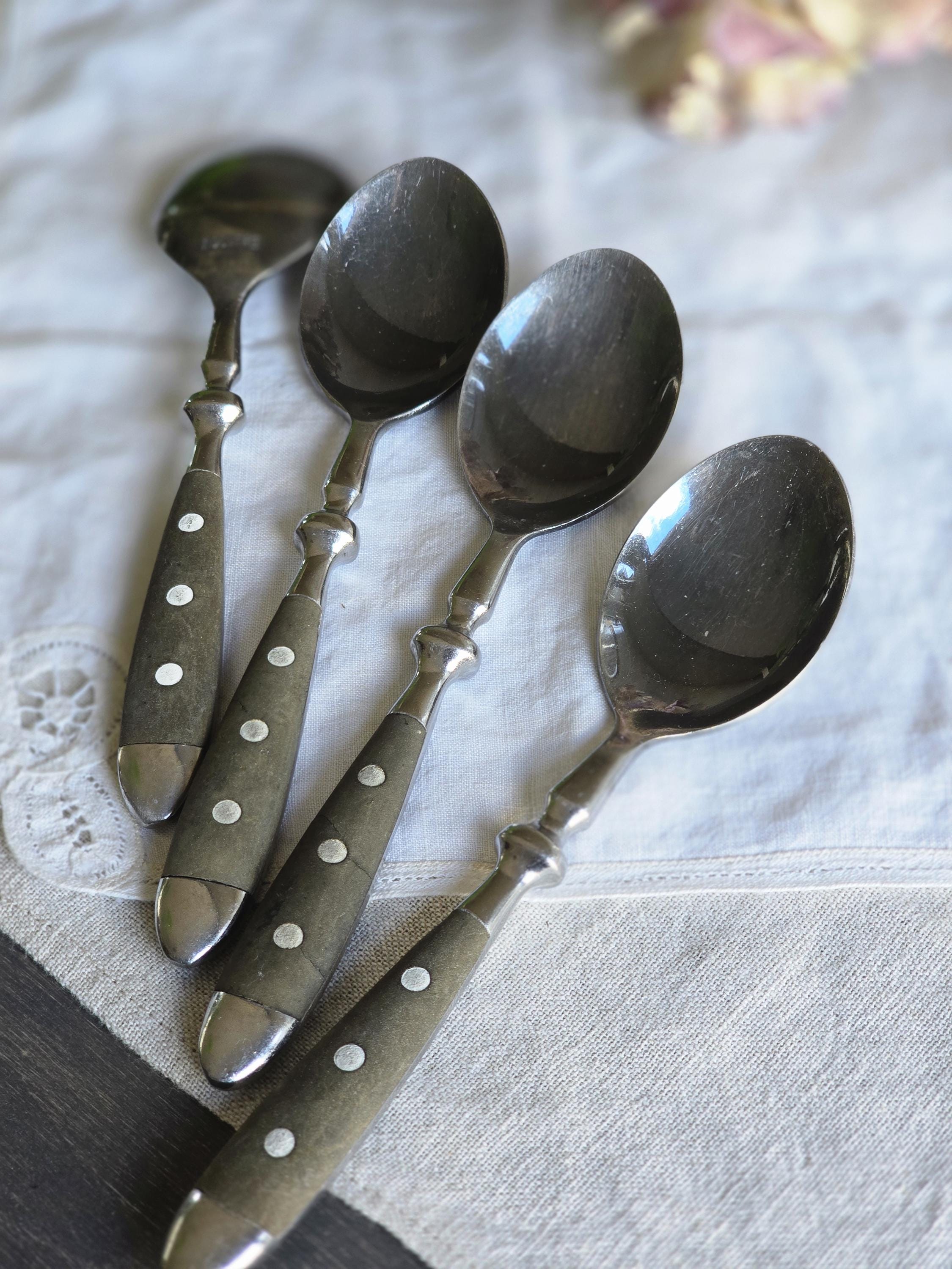 ゼプター・ロストフライ ハンプトン ブラックスプーン 4本セット