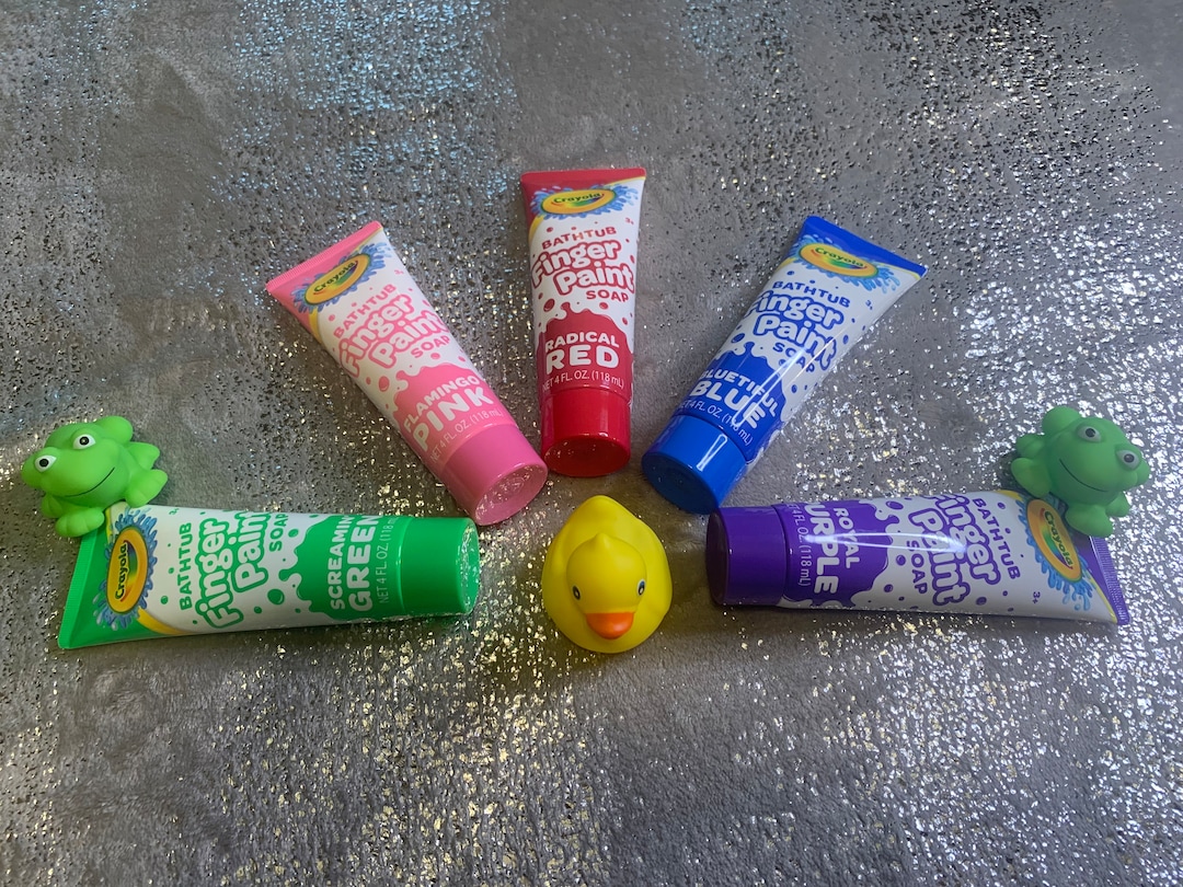 Crayola Finger Paint Soap Etsy