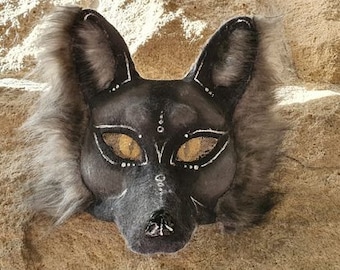Therian Mask Silver Fox