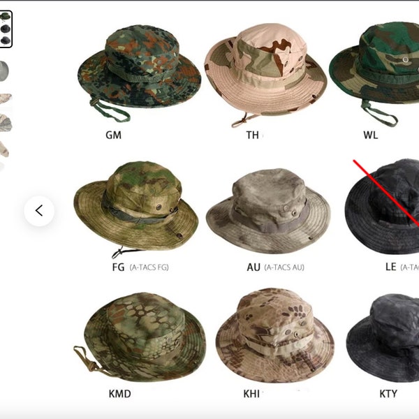 Camouflage Tactical Cap, Military Boonie Hat, US Army Caps, Camo Men Outdoor Bucket Hat, Sports Sun Bucket Cap, Fishing Hiking Hunting Hats