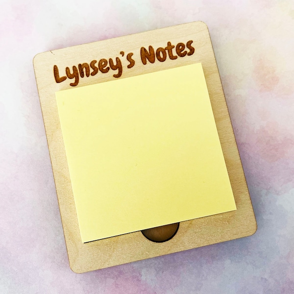 Post It Note Holder Etsy UK