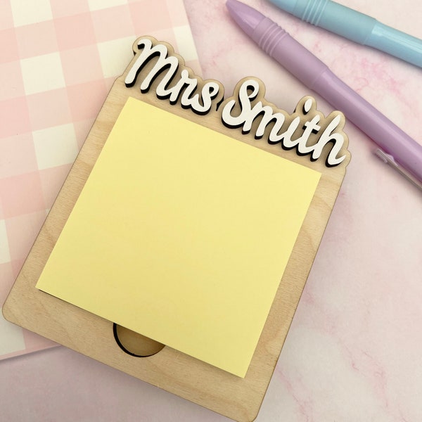 Post It Note Holder Etsy UK