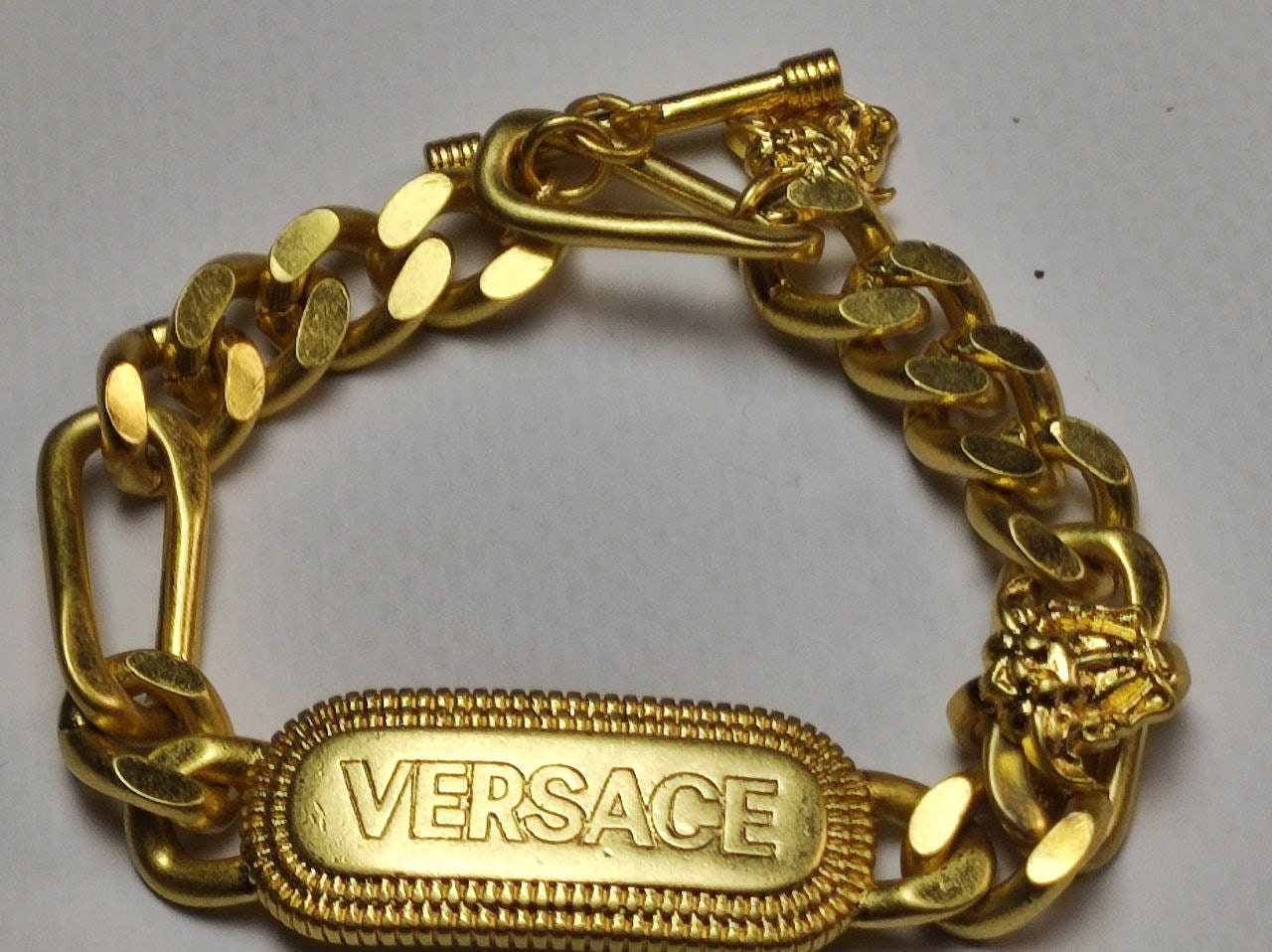 Shop Versace Medusa Braided Leather Bracelet | Saks Fifth Avenue