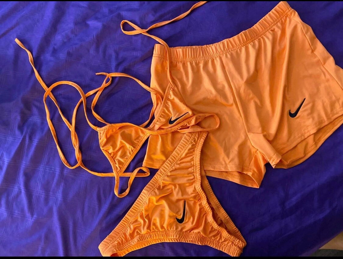 Custom Made Bikini - 3 Piece Set Embroidery - Etsy