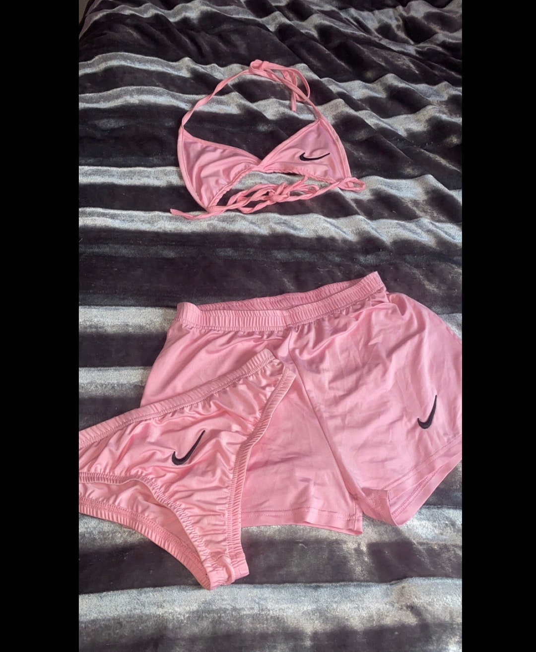 Custom Made Bikini - 3 Piece Set Embroidery - Etsy