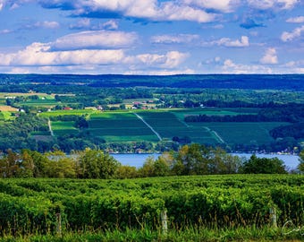 Watkins Glen Finger Lakes Print: Upstate NY Landscape Wall Art