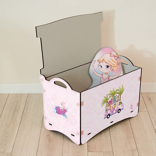 Girl Toy Box Etsy