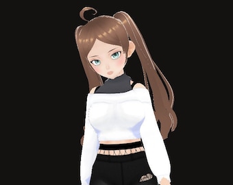 GWEN - vorgefertigtes vtuber model