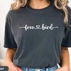 Free Bird T-Shirt, Comfort Colors Bird Shirt, Birding T-shirt, Birding Shirt, Bird Gift, Birding Gift, Comfort Colors Shirt, Bird Watcher