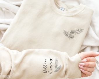 Sweat personnalisé noms d'oiseaux, maman oiseau, propriétaire d'oiseau, cadeau oiseau, cadeau calopsitte, cadeau amateur d'oiseaux, nom d'oiseau personnalisé, cadeau oiseau personnalisé