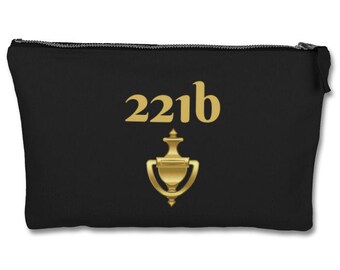 Neceser grande Baker Street 221b - Estuche de lápices de Sherlock Holmes - Regalo literario