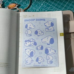 generic dog sticker | doggo sticker sheet | snoop dawg | silly funny sticker scrapbook | junk journaling sticker sheet