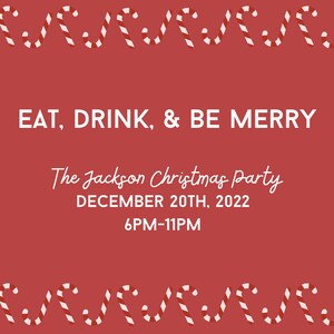 Holiday Christmas Party Invitation, PNG, Customizable, Printable, Template