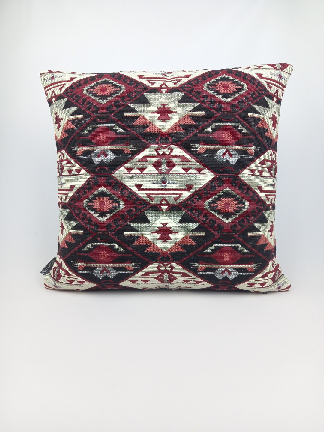 Tapestry Turkish Kilim Cushion Cover Traditional Aztec Etsy UK