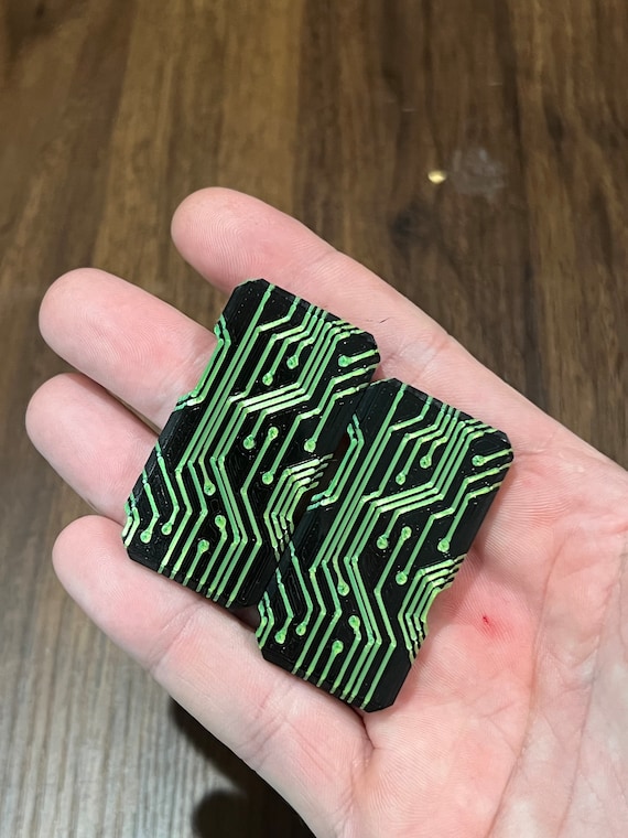 3D Printed Circuit Board Magnetic EDC Fidget